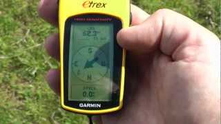 4 Creating and navigating to a waypoint using your handheld satnav GPS [upl. by Susanetta240]