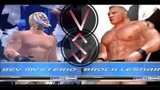 Rey Mysterio vs Brock Lesnar  WWE SmackDown Here Comes the Pain  SMACKDOWN Difficulty [upl. by Eila207]