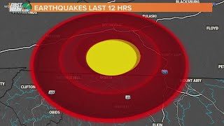 DID YOU FEEL IT 51 magnitude earthquake in North Carolina [upl. by Innad914]