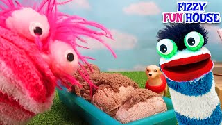 Fizzy Finds Dinosaur Eggs  Explorative Video for Kids [upl. by Nakasuji217]