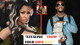 Nicki Minaj Speaks Out Backs B and Accuses Offset of Riding Her Coattails [upl. by Ennaeilsel]