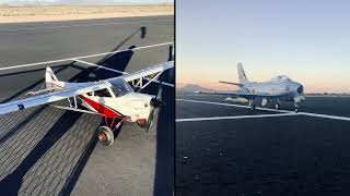 Getting ready to takeoff at the 2024 Winter Warbirds event at my new home Sun Valley Fliers [upl. by Rosenblast752]