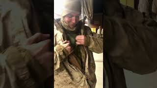 Jeff shows us how cold is cold army military marines [upl. by Tamiko]