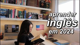 Como aprender inglês em 2024 simples e sem sair de casa [upl. by Comyns]