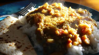 Best Vegan Coconut Lentil Curry RECIPE High Protein [upl. by Ysdnyl]