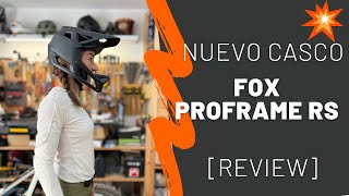 Fox PROFRAME RS Por qué elegir el casco de ENDURO  Review de novedades gopro boa 360 MIPS … [upl. by Fitzhugh]