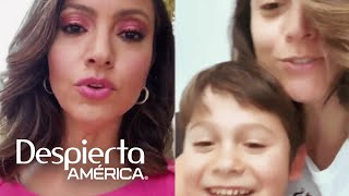 Satcha Pretto y su estricta rutina de limpieza para abrazar a sus hijos en su casa [upl. by Chemosh]