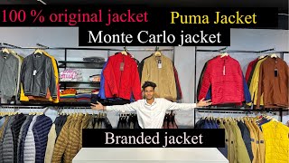 100  ORIGINAL  JACKETS  PUMA  MONTE CARLO  ALLEN SOLLY  SPYKAR  LEVIS  LATEST VIDEOS [upl. by Ahsieyk]