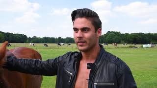 Making of de Horse and Hunk kalender 2018 Rico Mallee [upl. by Arman576]