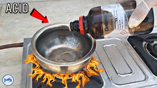 Boiling Sulfuric ACID  Sulfuric Acid Experiment  तेजाब को गर्म करने पर क्या होगा [upl. by Lay]