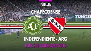 Pênaltis  Chapecoense x IndependienteARG  Copa SulAmericana  28092016 [upl. by Seigler910]