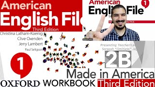 American English File 3rd Edition Level 1 Workbook Part 2B Made in America [upl. by Whitver]