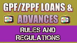 PF ADVANCES AND LOANS  RULES AND REGULATIONS [upl. by Pellikka]