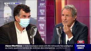 Arnaud Fontanet membre du Conseil Scientifique face à JeanJacques Bourdin sur RMC et BFMTV [upl. by Adnorehs68]