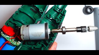 Parkside rotary tool motor [upl. by Eirbua]