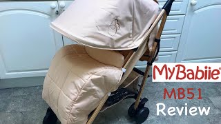 MyBabiie MB51 Stroller  Honest Review  Rose Gold and Blush 2020 [upl. by Kone]