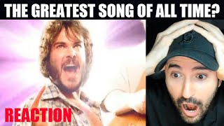 Tenacious D  Tribute Official VideoFirst EVER Reaction [upl. by Blanka]