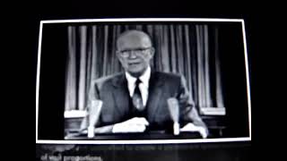 Eisenhower warns us of the military industrial complex [upl. by Ardnasal]