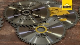 Circular Saw Blade Types and Buying Guide [upl. by True444]