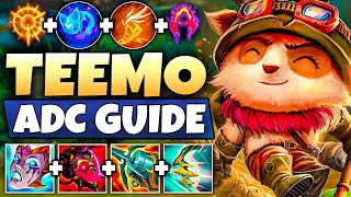 This is how I hit CHALLENGER on TEEMO ADC An Educational Guide [upl. by Granlund264]