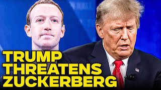 Trump Threatens To Jail Mark Zuckerberg For The Rest Of His Life [upl. by Arndt]