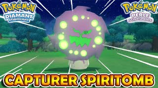 Capturer SPIRITOMB amp Obtenir la Clé de Voûte  Pokémon Diamant Étincelant et Perle Scintillante [upl. by Jarvey]