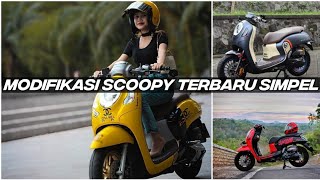 5 MODIFIKASI HONDA SCOOPY TERBARU SIMPLE [upl. by Ayama]