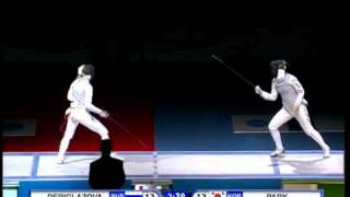 Fencing JWCH 2010 Womens Foil Team Gold Medal Match [upl. by Nnyleuqaj694]