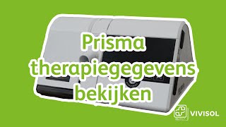 De therapiegegevens van de Löwenstein Prisma bekijken [upl. by Ocirled]