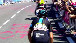 Last kilometer – Stage 10 Tarbes  La PierreSaintMartin  Tour de France 2015 [upl. by Eidahs]