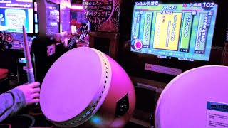 First day at the arcade since quarantine  Caramelldansen【Taiko no Tatsujin 13】 [upl. by Lebyram959]