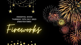 Innisfail Show Fireworks  Thursday 13th July 2023 [upl. by Ashby]