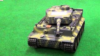 ElMod Think Tank Panzermodul ECO amp Blaster IV im Rc Tiger 1 Platin Edition von licmastank 116 [upl. by Nivek]