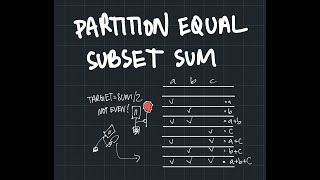 Partition Equal Subset Sum  LeetCode live no edit [upl. by Mosier]