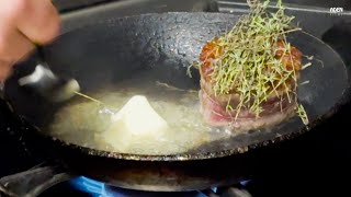 Italian Chef shares excellent Steak recipe  Food in Tuscany [upl. by Huey]