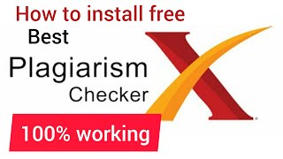 how install plagiarism checker  best plagiarism checker free  plagiarism checker software free 🔥 [upl. by Olimreh]