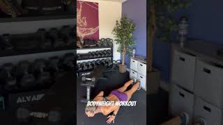 Bodyweight workout to do  perfect for traveling fitness travel shorte [upl. by Pohsib524]