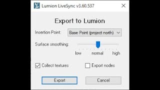 How to export from Revit to Lumion كيفية تصدير ملف جاهز من ريفيت الى لوميون [upl. by Sadirah]