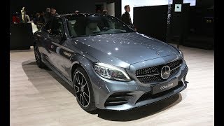 2019 MercedesBenz CClass Coupe  FIRST LOOK [upl. by Havard]