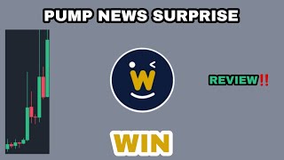 WIN COIN PUMP NEWS SURPRISE IN 2023‼️ WINKLINK A NEW TARGET‼️ WIN CRYPTO TRADE STRATEGY [upl. by Ardnosak]