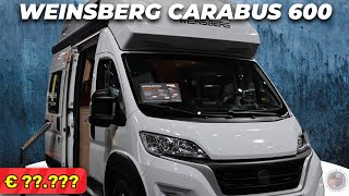 Weinsberg CaraBus 600 MQH Campervan  Interior exterior and price [upl. by Aicrop]