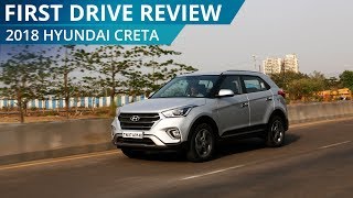 Hyundai Creta Facelift  First Drive Review  CarWale [upl. by Madden629]