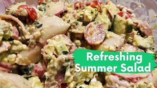 Cooling Summer Salad Beat the Heat with This Recipe [upl. by Jarek]