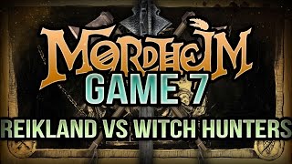 Reikland vs Witch Hunters  Mordheim Narrative Campaign Ep 7 [upl. by Grath]