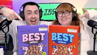 We try the NEW SIDEMEN breakfast Is the BEST CEREAL any good [upl. by Morentz870]