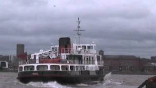 A Rough crossing on the Mersey Ferry [upl. by Assecnirp]