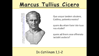 Cicero In Catilinam 112 interaktive Übersetzung Lets translate [upl. by Sidras708]