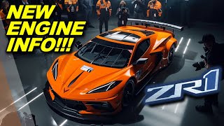 New ZR1 C8 ENGINE INFO Latest GM Corvette Teaser Video Reveals 2 Things [upl. by Gorey]