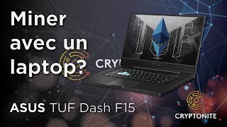 Miner avec un Laptop rentable RTX 3060M [upl. by Sivar]