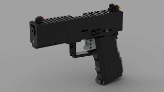 Custom Lego Gun MOC GLOCK 31 Instructions Intro [upl. by Philipa]